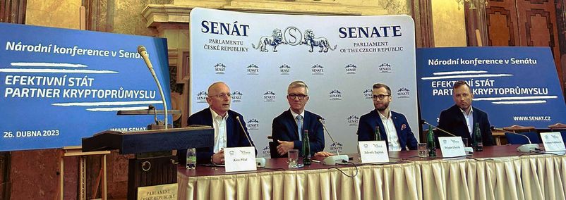 Debata mezi legislativci a zástupci České kryptoměnové asociace