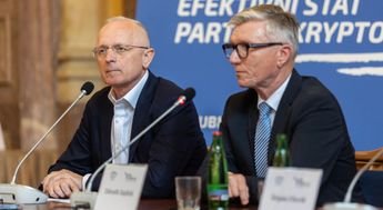 Alex Pilař, CEO Pallaemon Digital a Zdeněk Zajíček, prezident Hospodářské komory ČR